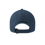 Boné de poliéster reciclado e elastano com dry tech 195 g/m2 cor azul-marinho