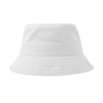 Panamá infantil em sarja de algodão com proteção UV 280 g/m2 cor branco