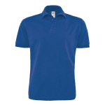 Polo de algodão de manga curta para homem 230 g/m2 B&C cor azul real
