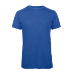 T-shirt de algodão e poliéster para homem 130 g/m2 B&C cor azul real