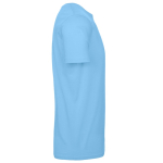 T-shirt de algodão para homem de manga curta 185 g/m2 B&C cor azul-claro