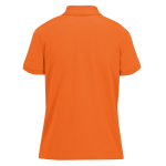 Polo clássico de algodão para mulher de manga curta 180 g/m2 B&C cor cor-de-laranja escuro