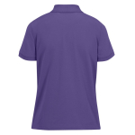 Polo clássico de algodão para mulher de manga curta 180 g/m2 B&C cor roxo