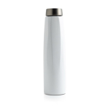 Garrafa térmica de aço inoxidável reciclado com pega útil 750 ml cor branco