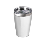 Copo térmico de aço inoxidável reciclado com design elegante, 330 ml