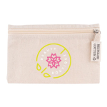 Nécessaire de publicidade, algodão reciclado 220 g/m2 Cotton Recycled cor natural vista detalhe 2