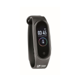 Relógio desportivo personalizado com ecrã táctil LCD cor preto vista principal