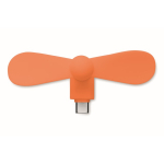Ventoinha portátil para o telemóvel através da porta USB-C terceira vista