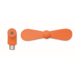 Ventoinha portátil para o telemóvel através da porta USB-C sexta vista