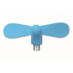 Ventoinha portátil para o telemóvel através da porta USB-C terceira vista