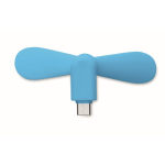 Ventoinha portátil para o telemóvel através da porta USB-C quarta vista