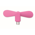 Ventoinha portátil para o telemóvel através da porta USB-C