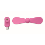 Ventoinha portátil para o telemóvel através da porta USB-C sexta vista
