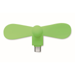 Ventoinha portátil para o telemóvel através da porta USB-C terceira vista
