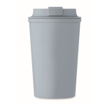 Copo de parede dupla feito de milho com capacidade de 350ml cor azul acinzentado vista principal