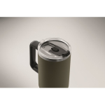 Copo térmico de aço inoxidável reciclado com palhinha 1.2L vista fotografia quarta vista