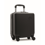 Trolley de ABS com 4 rodas e fecho de combinação 14'' cor preto
