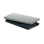 Powerbank sem fios retangular alumínio reciclado 5.000 mAh