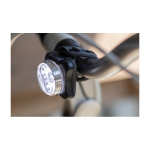 Luzes recarregáveis com 3 LEDs e 4 modos de iluminação para bicicleta nona vista