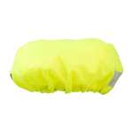 Capa refletora impermeável para capacete de bicicleta Reflex cor amarelo primeira vista