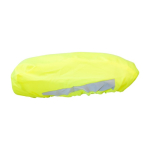 Capa refletora impermeável para capacete de bicicleta Reflex cor amarelo segunda vista