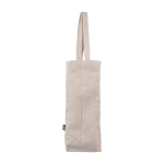 Saco feito de cânhamo cor natural com alças a condizer 280 g/m2 cor caqui quarta vista