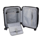 Trolley de ABS com bolso frontal para portátil e cadeado numérico quinta vista