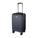 Trolley de ABS com bolso interior para portátil e cadeado numérico primeira vista