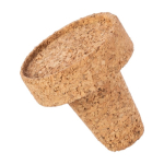 Tampa simples feita de cortiça 100% para garrafas de vinho cor castanho segunda vista
