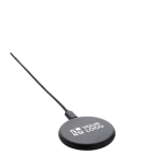 Carregador magnético sem fios de plástico reciclado 3 em 1 cor preto vista principal
