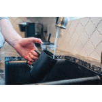 Caneca térmica elegante de aço inoxidável reciclado 800ml cor preto vista de ambiente 2