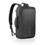 Mochila antirroubo de RPET que se converte em mala para portátil 16” cor preto