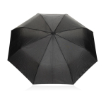 Guarda-chuva de RPET resistente ao vento com cabo com clip Ø97 cor preto segunda vista