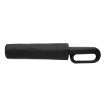 Guarda-chuva de RPET resistente ao vento com cabo com clip Ø97 cor preto terceira vista