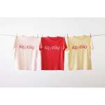 T-shirt unissexo de algodão 100% regular fit 180 g/m2 Iqoniq cor coral