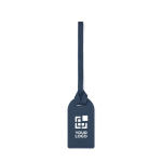 Etiqueta identificativa de poliéster reciclado ideal para viagens cor azul-marinho vista principal