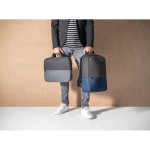Mochila antirroubo de poliéster reciclado para tablet e PC 15,6” vista conjunto