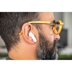 Auriculares sem fios com 12h de duração da bateria e BT 5.3 cor branco quinta vista