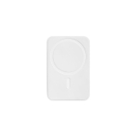 Powerbank de ABS ideal para fixar atrás do telemóvel 10.000 mAh cor branco primeira vista