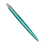 Caneta de metal Parker Jotter SE Global Icons tinta azul cor turquesa terceira vista