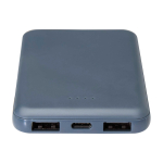 Bateria externa de plástico reciclado fina e elegante 5.000 mAh segunda vista