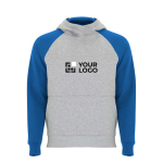 Camisola bicolor para criança com capuz 280 g/m2 Roly Badet vista principal