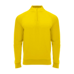 Camisola infantil manga comprida fecho curto 200 g/m2 Roly cor amarelo