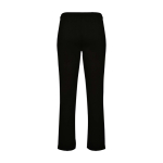 Calças desportivas infantis, algodão/poliéster 280 g/m2 Roly cor preto segunda vista traseira