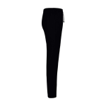 Calças desportivas infantis, algodão/poliéster 280 g/m2 Roly cor preto segunda vista com lateral