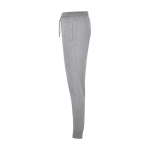 Calças desportivas infantis, algodão/poliéster 280 g/m2 Roly cor cinzento-claro mesclado vista lateral