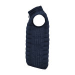 Colete térmico infantil de poliéster de peso leve 290 g/m2 Roly cor azul-marinho vista lateral
