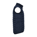 Colete térmico infantil de poliéster de peso leve 290 g/m2 Roly cor azul-marinho segunda vista com lateral