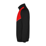 Fato de treino infantil, poliéster, cor a condizer 225 g/m2 Roly cor vermelho vista lateral