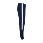 Fato de treino infantil, poliéster, cor a condizer 225 g/m2 Roly cor branco quarta vista lateral 